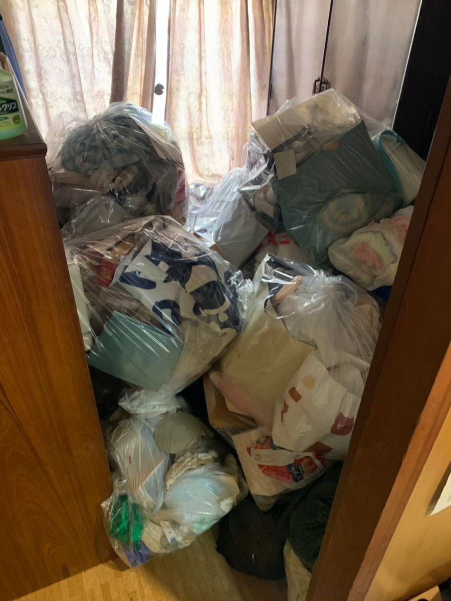ゴミ屋敷が一転！部屋がとてもすっきりしました